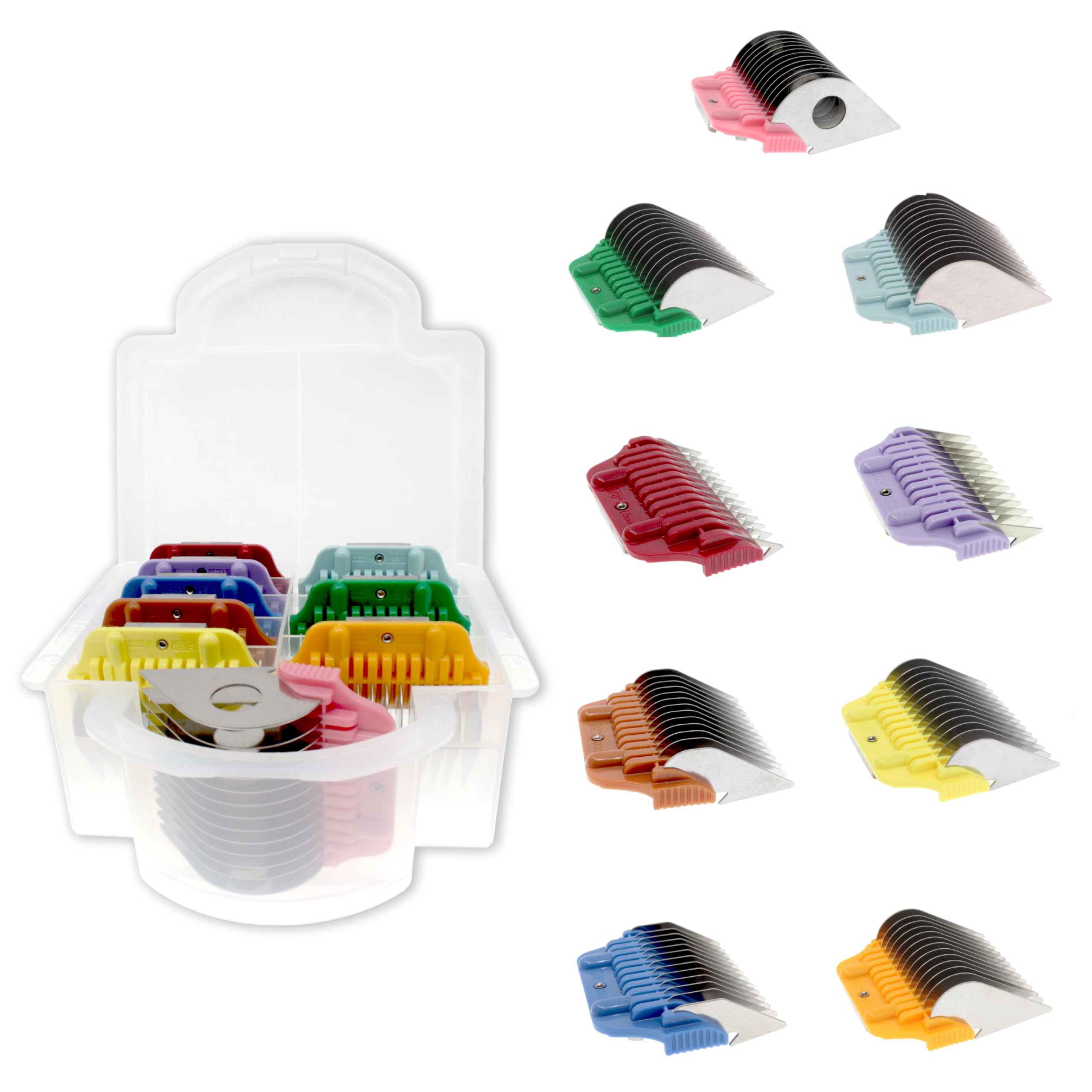 bugbug様25サイズ 138IGTハーフユニット2枚2セットグリップ1セット Amazon.com: Bucchelli 9 Wide Hair Clipper Guard Attachment Set